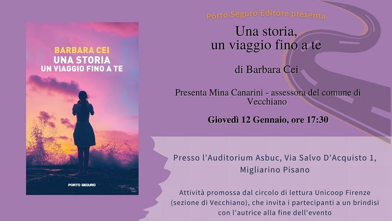 UNA STORIA, UN VIAGGIO FINO A TE di BARBARA CEI ..:: La Voce del Serchio  ::.. Fatti, personaggi ambiente, cultura e tradizioni lungo il fiume  Serchio.